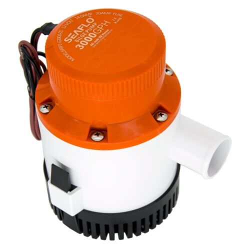 Seaflo 12v 3000gph bilgenpumpe - 3000gph,