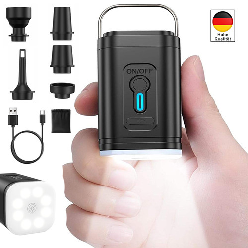 Akku luftpumpe - 2-in-1,
