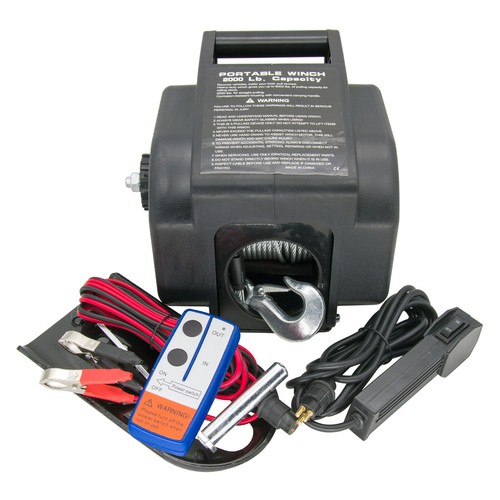 2000lbs elektrische seilwinde - 2000lbs,